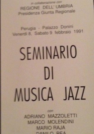 154 - SEMINARIO DI MUSICA JAZZ