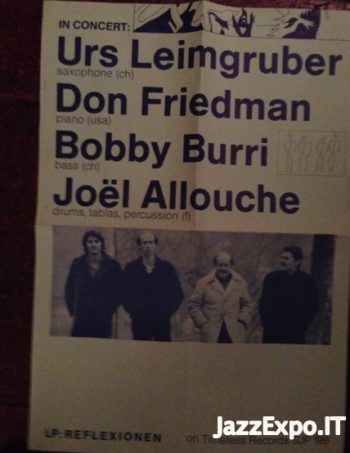 70 - In Concert URS LEIMGRUBER, DON FRIEDMAN