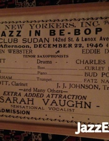 97 - The New Yorkers Inc. presents JAZZ IN BE  BOP at CLUB SUDAN