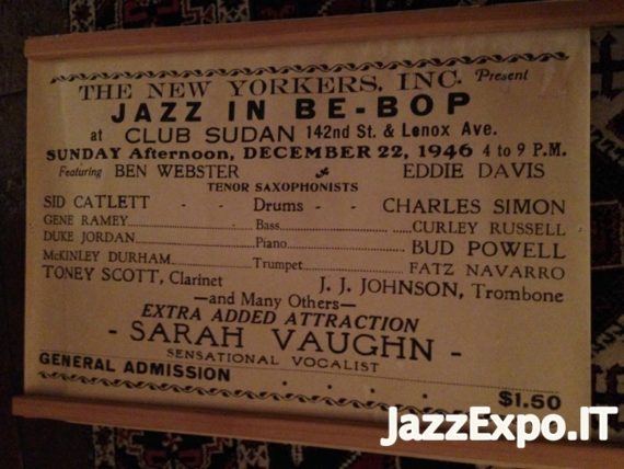97 - The New Yorkers Inc. presents JAZZ IN BE  BOP at CLUB SUDAN