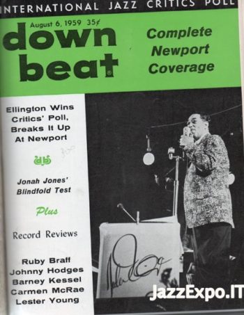 DOWN BEAT - Vol 26 - No 16 August 6, 1959