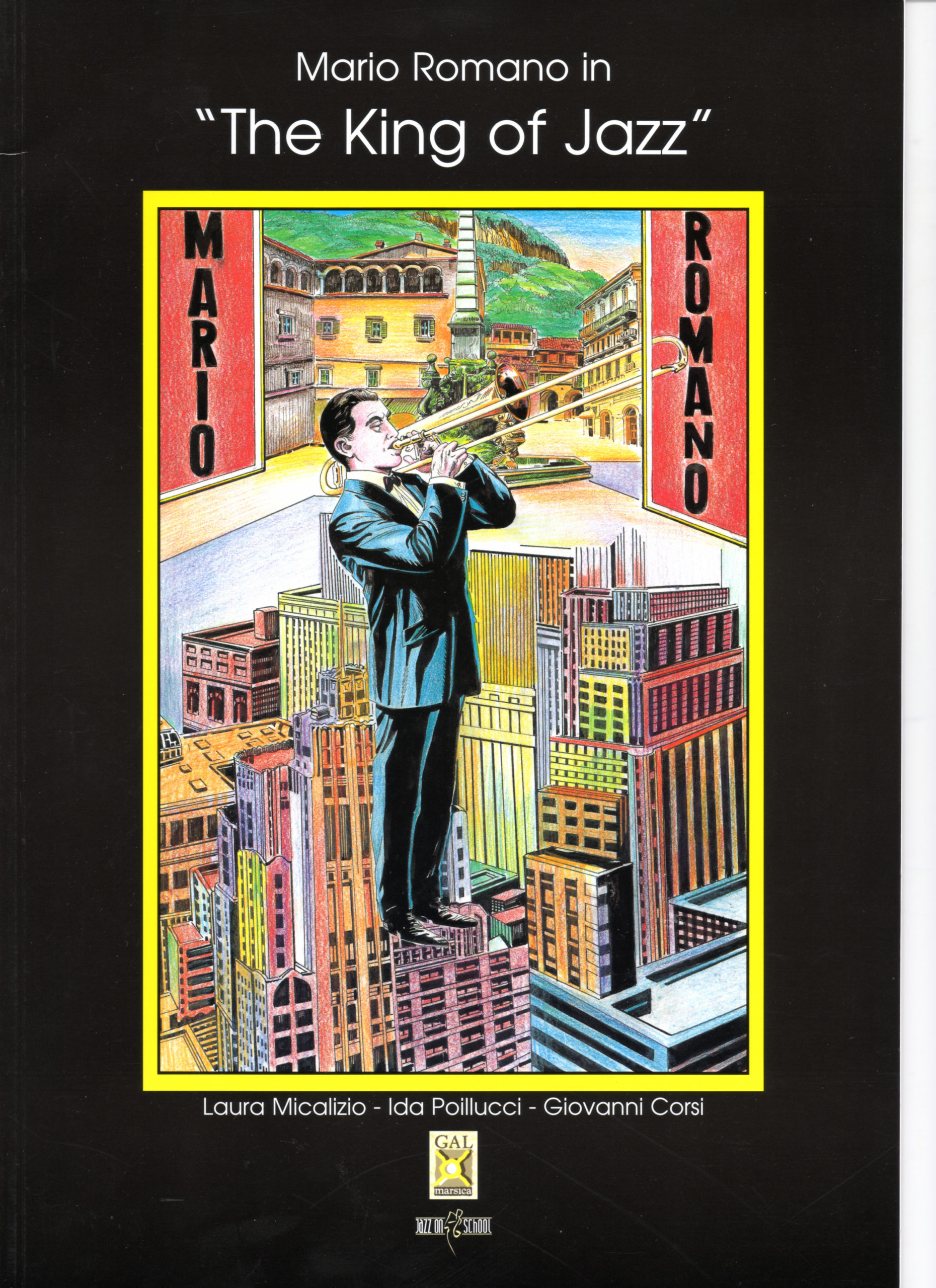 MARIO ROMANO king of jazz front