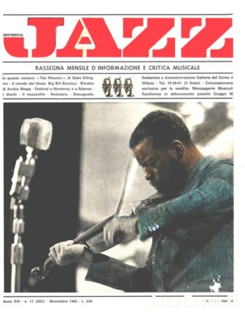 MUSICA JAZZ XXI - 11 (223) __ Novembre 1965